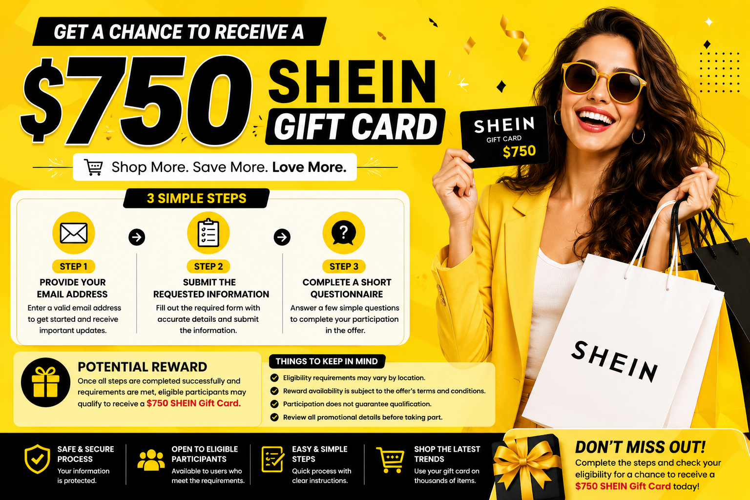 Discover How a $750 SHEIN Gift Card Promotion Works